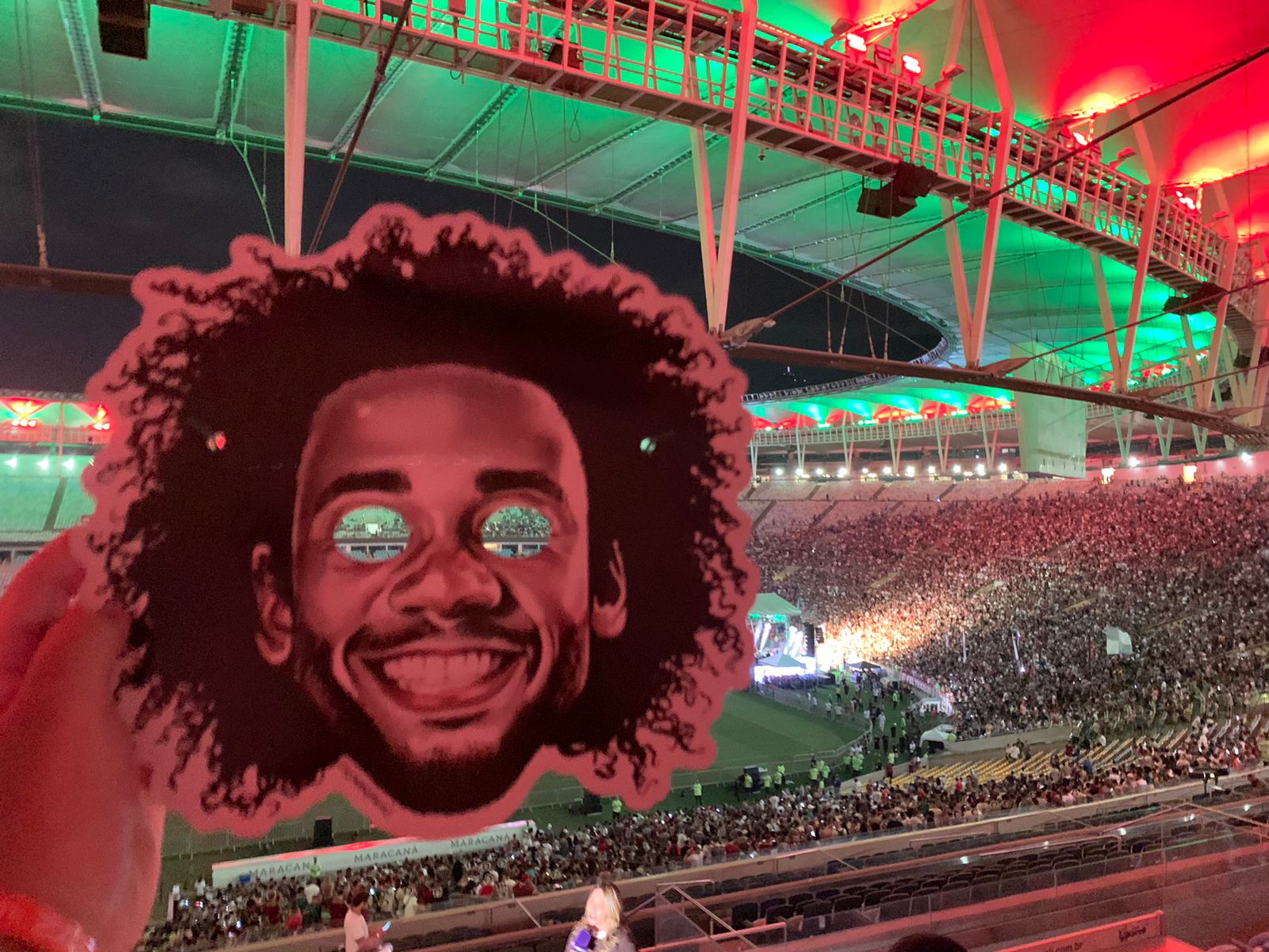 Siga a apresentação de Marcelo do Fluminense no MaracanãJogada 10