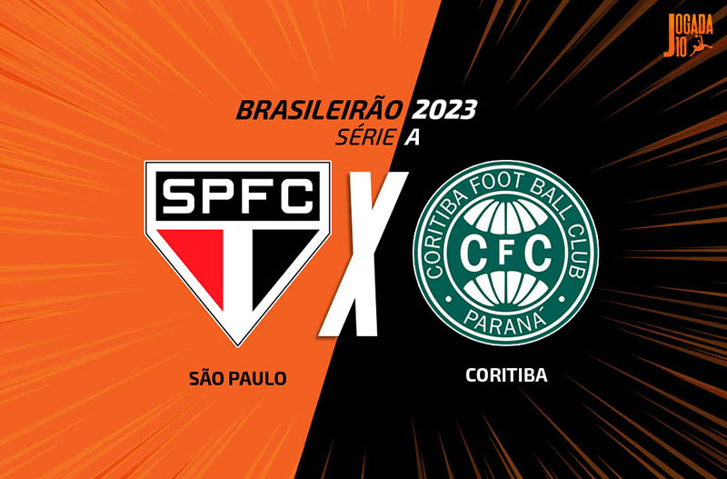 São Paulo x Coritiba onde assistir escalações e arbitragemJogada 10