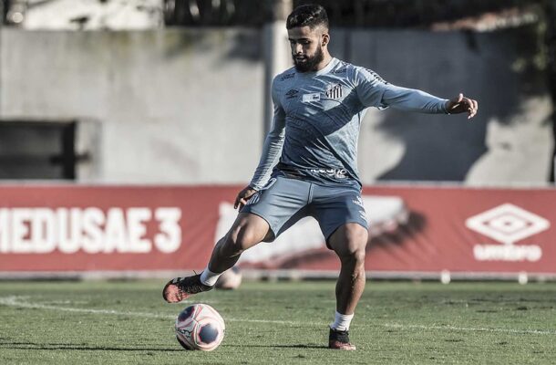 Ivan Storti/Santos FC - Legenda: Felipe Jonathan está no Santos desde 2019 e esteve nas passagens dos vice-campeonatos da Série A e Libertadores