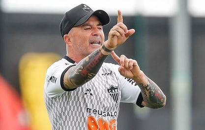 Atacante quer Santos na Libertadores e acredita em permanência de Sampaoli  
