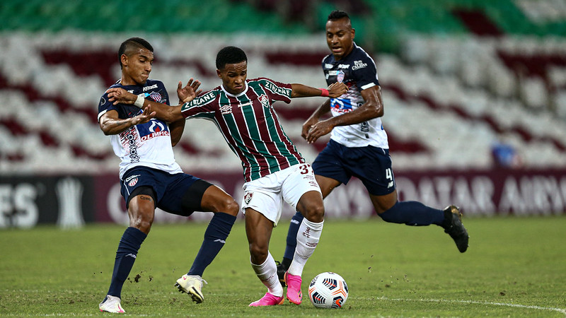 Fluminense x Júnior Barranquilla - COL - 18/05/2021 - LUCAS MERÇON / FLUMINENSE F.C.
