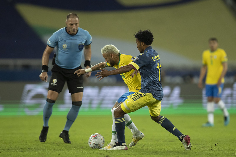 Brasil x Colômbia pela terceira rodada da Copa América 2021 - Lucas Figueiredo/CBF