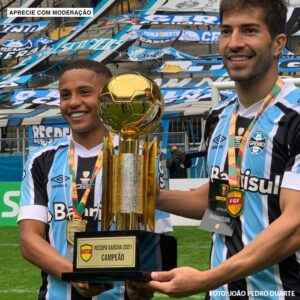 Grêmio x Santa CRuz - João Pedro Duarte/GREMIO FBPA