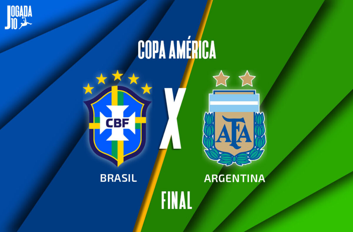 Argentina x Brasil: escalações para final da Copa América