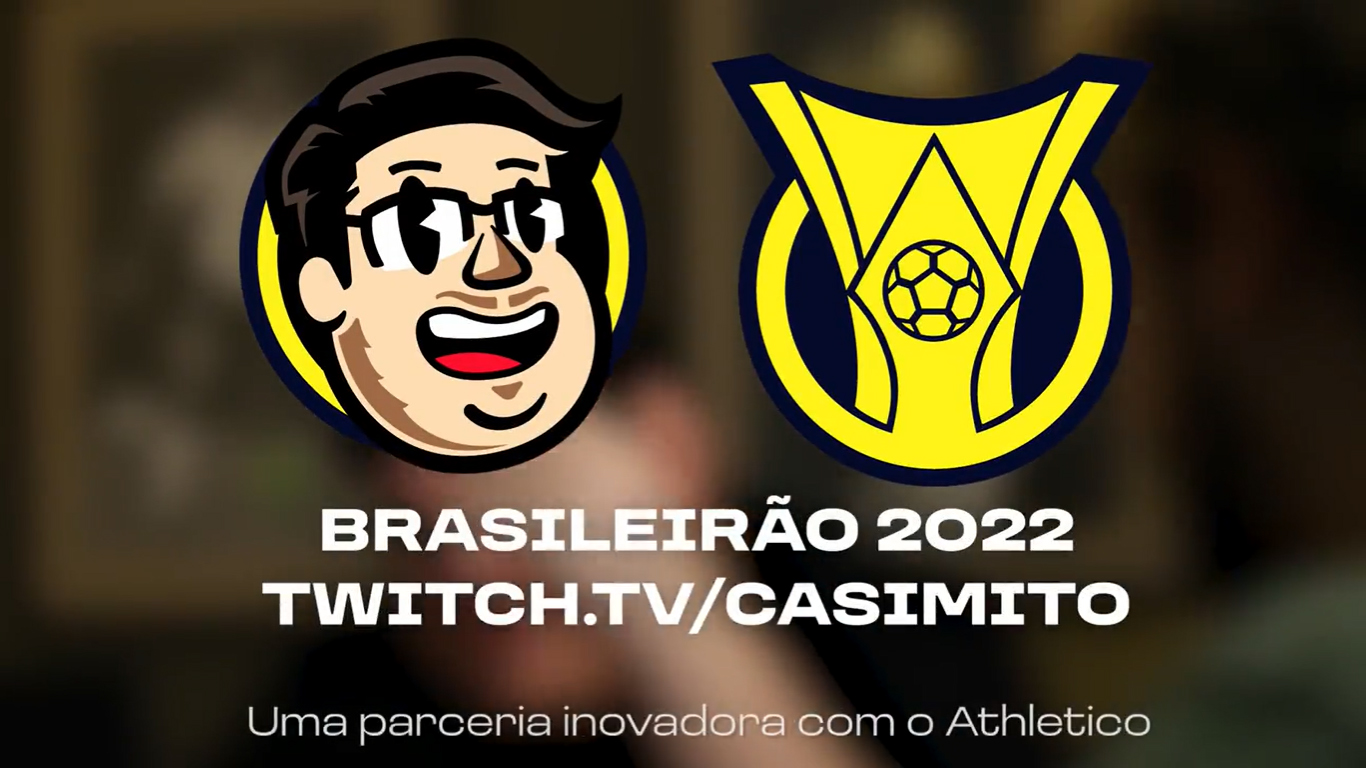 Brasileirão terá transmissão no canal do Casimiro na TwitchJogada