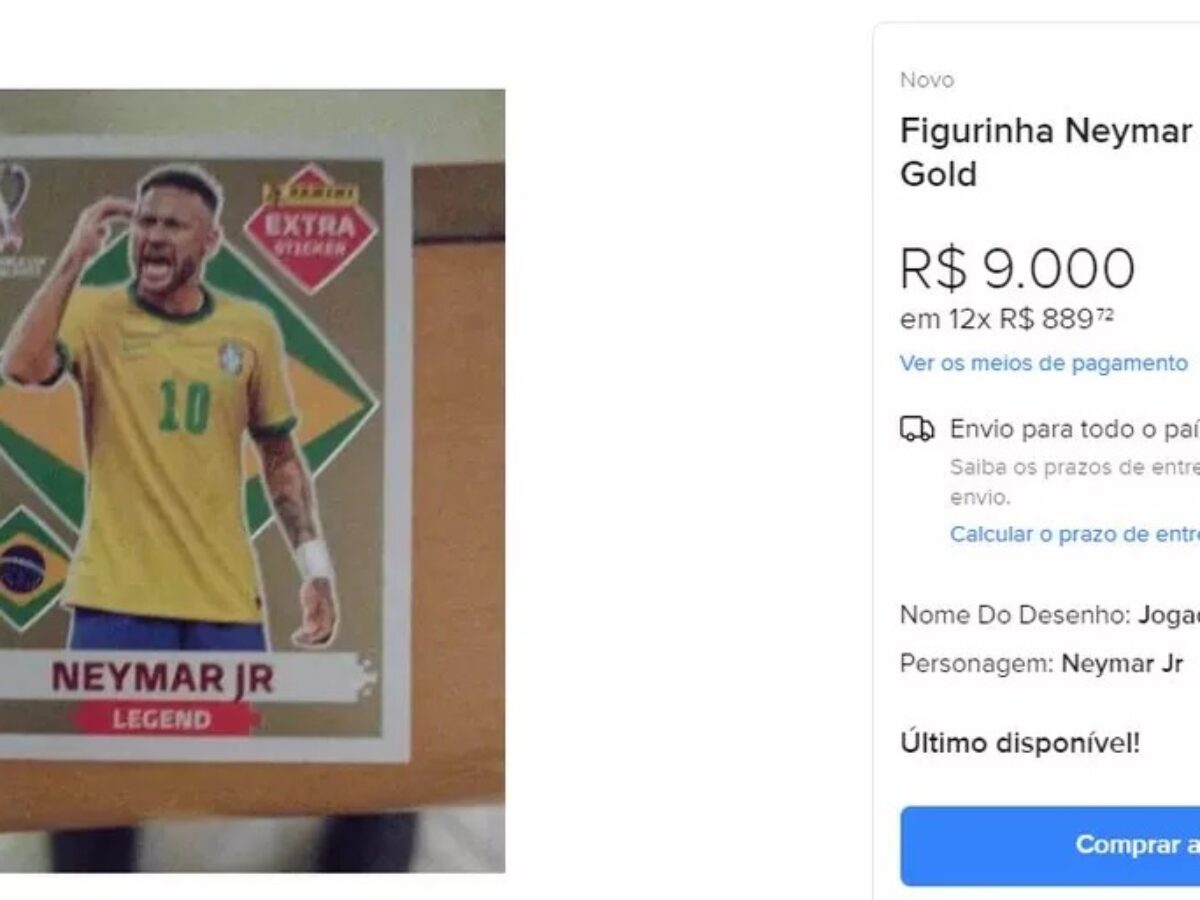 Colecionador recusa oferta de R$ 3 mil por figurinha rara do