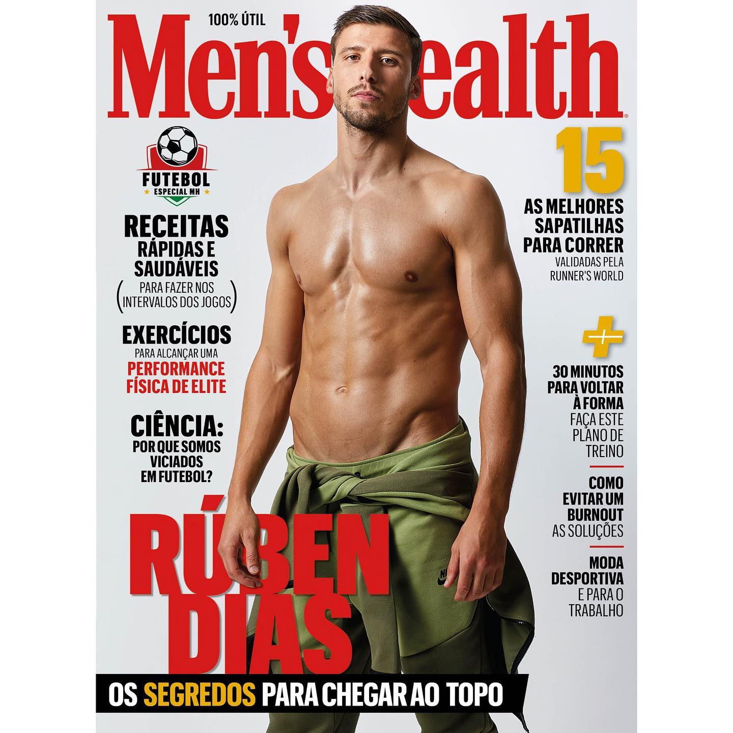 Capa Revista Mens Health Ruben Dias