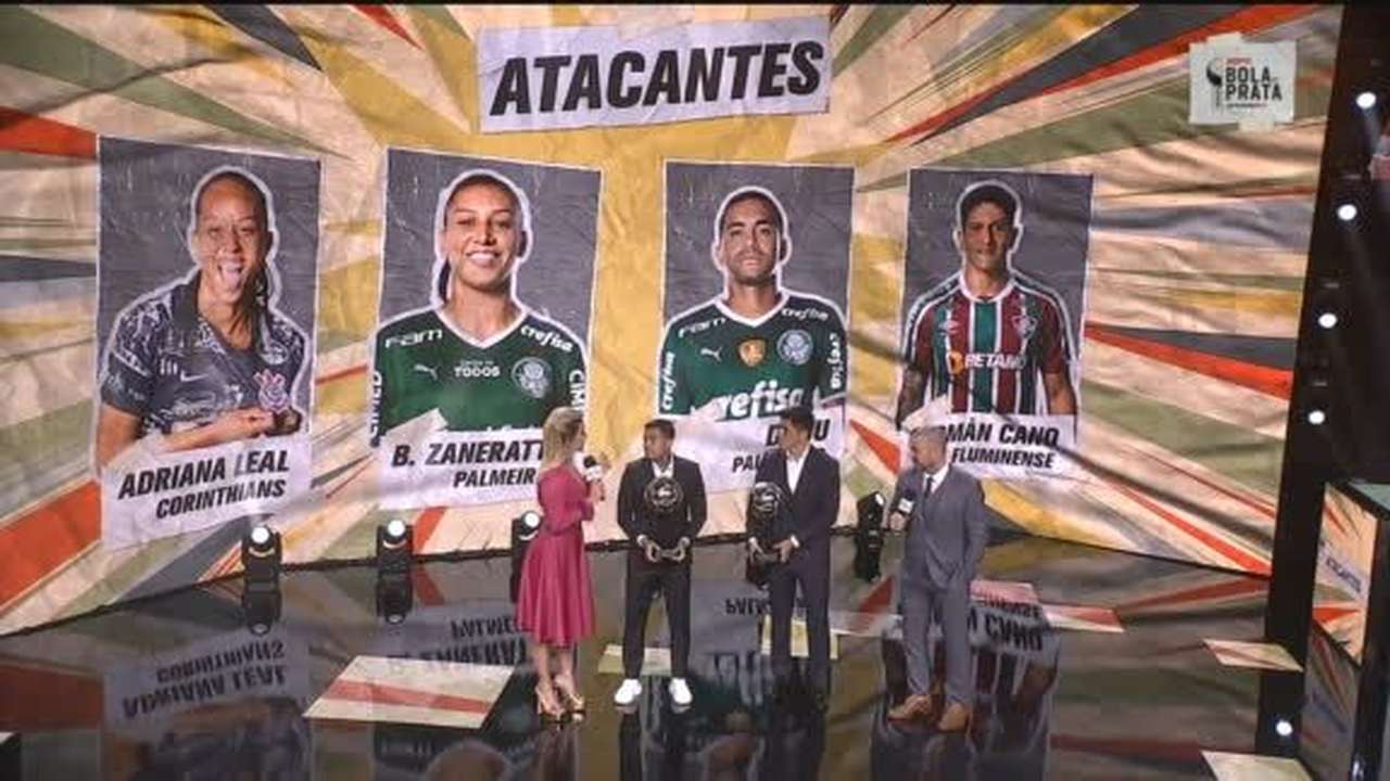 Bola de Prata premia os melhores do Brasileirão 2023 em São Paulo