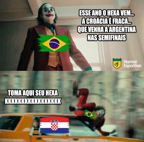 Memes da eliminação do Brasil na Copa do Mundo - Galeria de Fotos