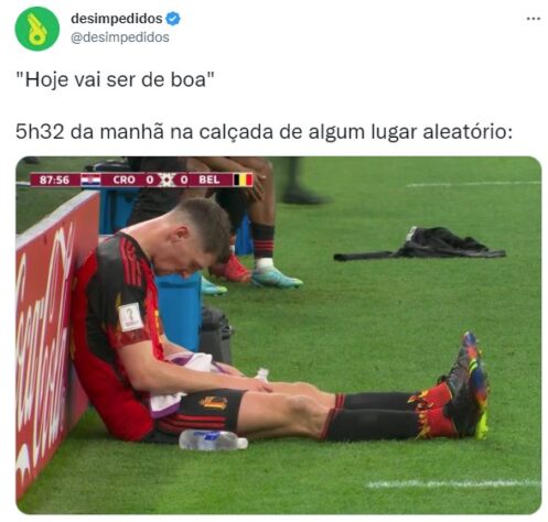 Cancela a Copa: só nos resta ver os memes do jogo Brasil X Bélgica…