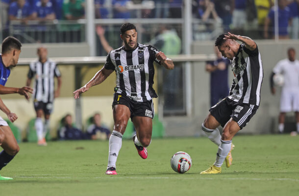 Foto: Divulgação/Atletico MG - Legenda: Rodrigo Caetano busca opções no mercado para fortalecer ataque do Atlético 