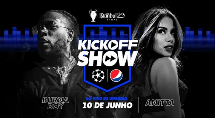 Show da Anitta na Champions League: onde assistir ao vivo