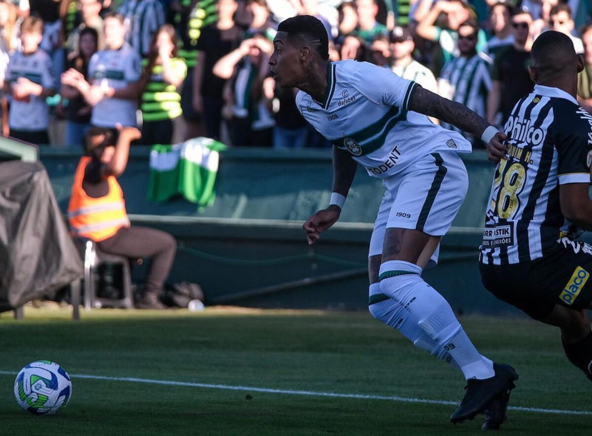 Coritiba e Santos empataram em 0 a 0 pela 10ª rodada do