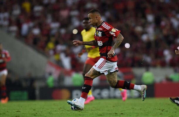 Flamengo está escalado para duelo com o Grêmio; Cebolinha é a novidade