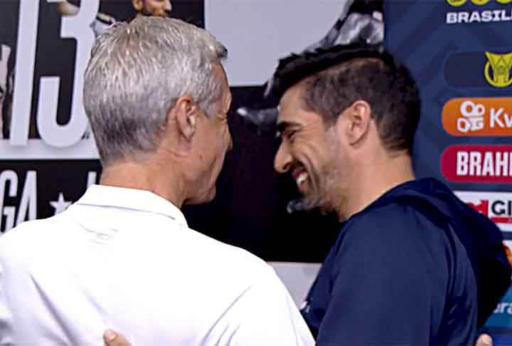 Palmeiras x Botafogo: Abel Ferreira e Luís Castro são amigos