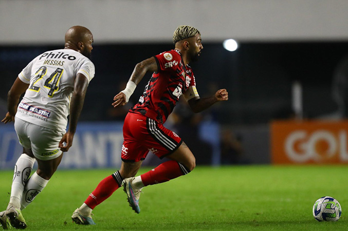 Flamengo e Santos se reencontram no Brasileirão