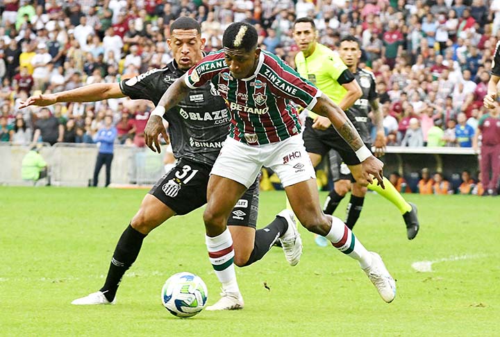 Fluminense x Santos - Yony González
