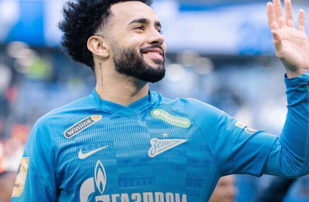 FOTO: Reprodução/Zenit - Legenda: Claudinho foi ao Jogo das Estrelas, no Maracanã