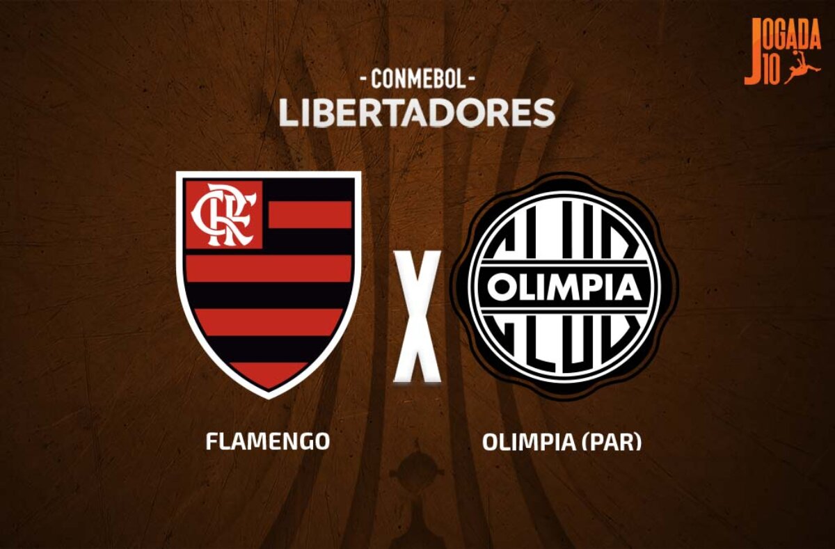Flamengo x Olimpia: veja as escalações, desfalques e arbitragem, flamengo