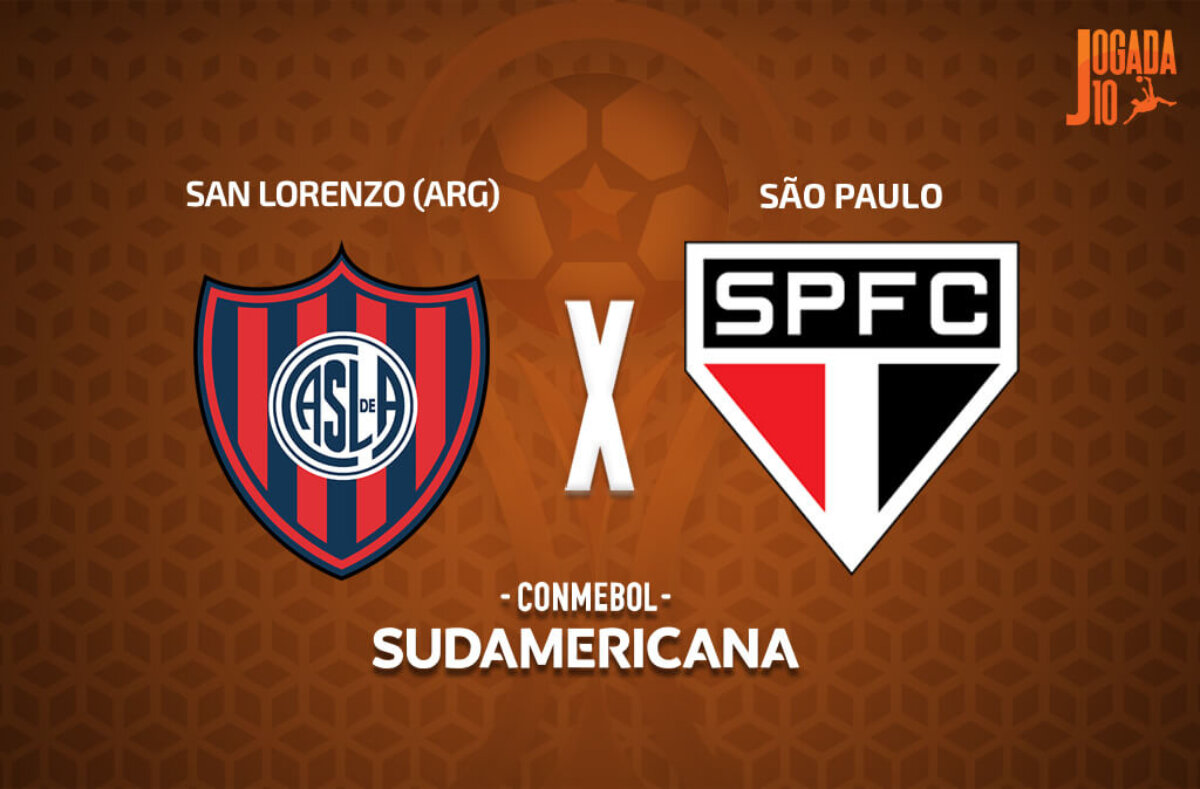 San Lorenzo (ARG) x São Paulo: onde assistir à ida das oitavas da
