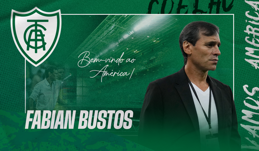 América-MG anuncia contratação do técnico Fabián Bustos