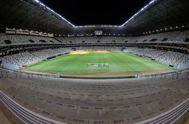 Foto: Pedro Souza/Atlético - Legenda: Arena MRV será o palco do clássico entre Atlético-MG e Cruzeiro pela terceira rodada do Campeonato Mineiro - Foto: Pedro Souza/Atlético