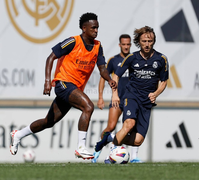 Treino do Real Madrid