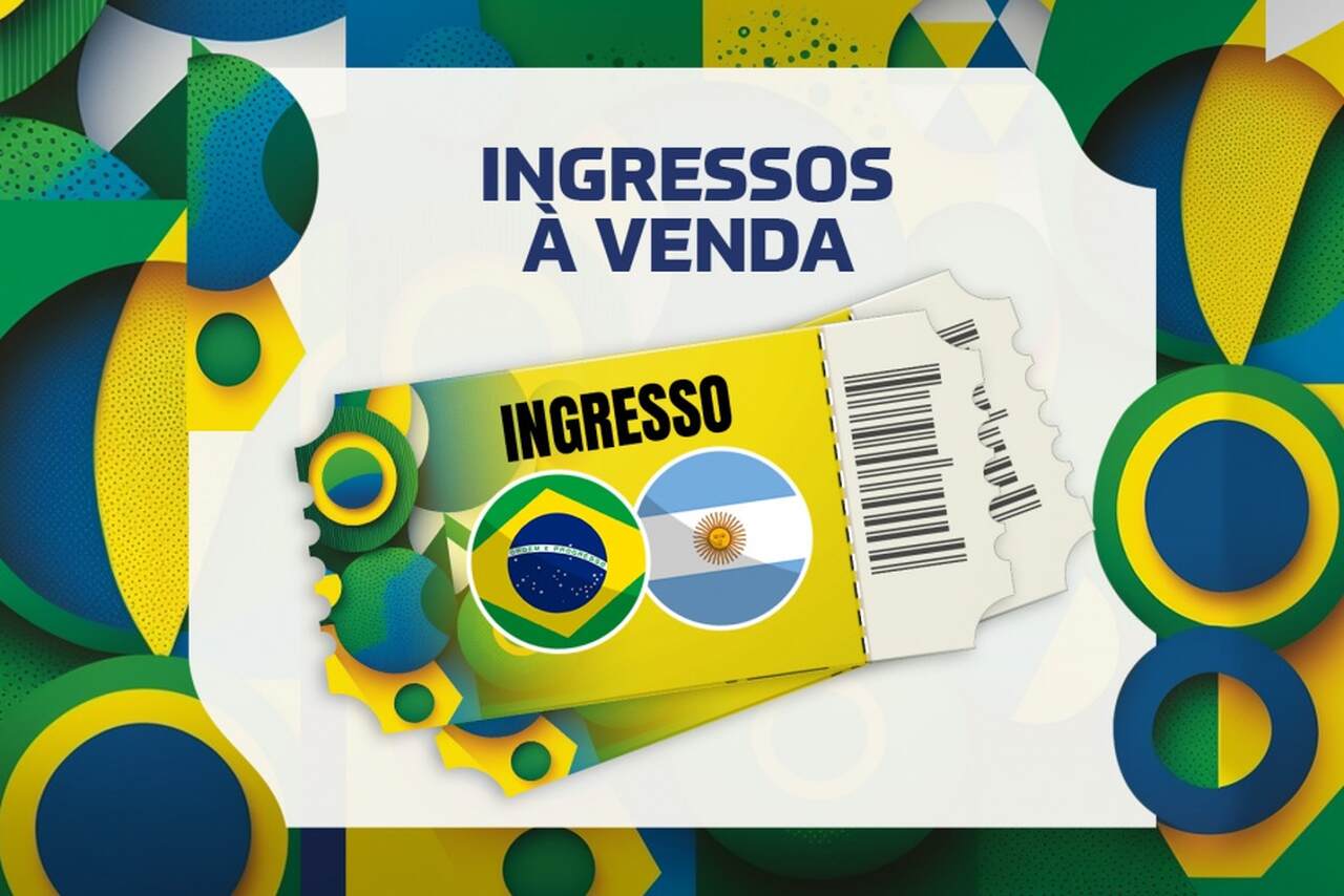 Ingressos para Brasil x Argentina estão à venda - Foto: Divulgação/CBF