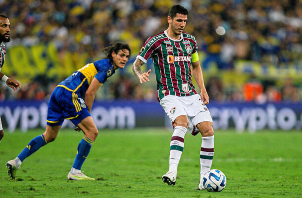 Foto: Divulgação / Zenit - Legenda: Nino se despede do Fluminense e vai jogar no Zenit