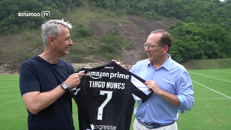 Tiago Nunes não é mais técnico do Botafogo