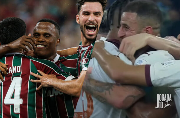 Fotos: Marcelo Gonçalves/Fluminense / Reprodução YouTube TV Cazé