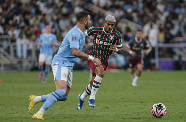 Foto: Lucas Merçon/Fluminense - Legenda: Fluminense x Manchester City