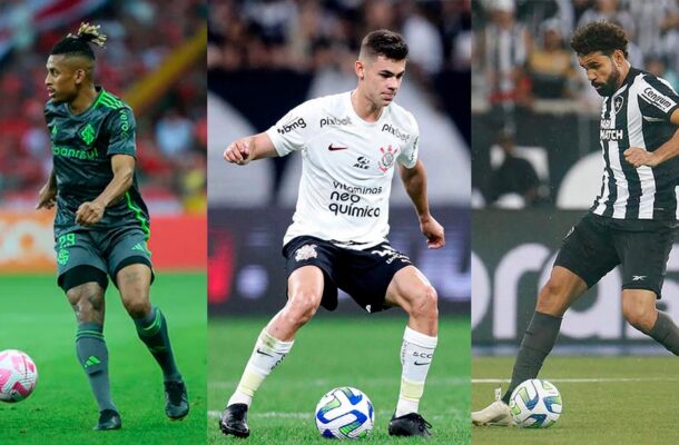 Fotos: Ricardo Duarte / Internacional, Rodrigo Coca / Ag. Corinthians e Vitor Silva / Botafogo