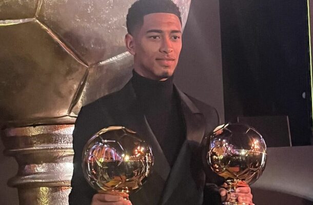 Bola de Ouro: Bellingham conquista prêmio de melhor jogador jovem do mundo