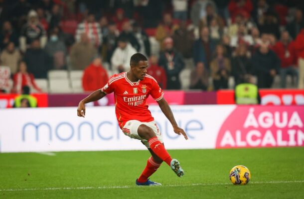 Foto: Reprodução - Legenda: Gustavo Marques realiza estreia pelo Benfica