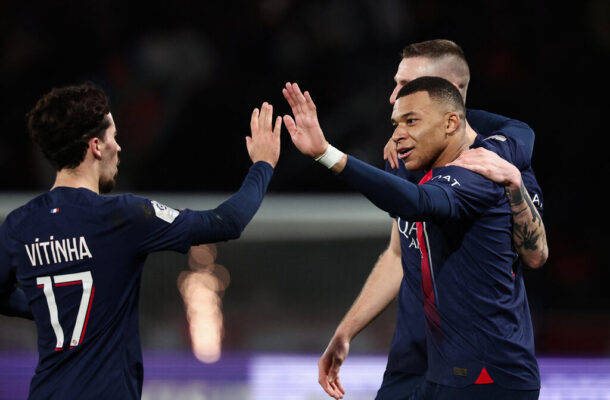 Foto: Franck Fife/AFP via Getty Images - Legenda: Mbappé é o artilheiro do Campeonato Francês com 18 gols