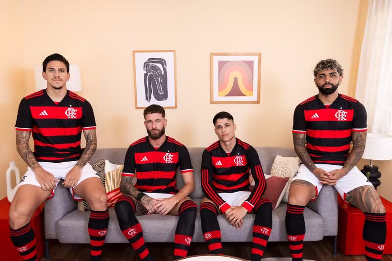 Flamengo anuncia novo uniforme para 2024 