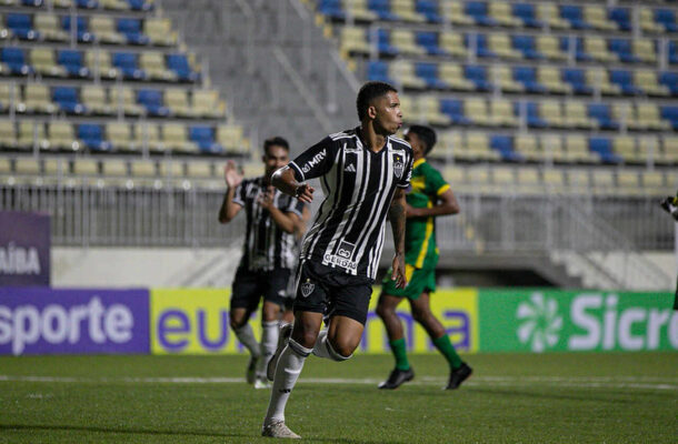 Foto: Bruno Sousa/Atlético - Legenda: Atlético fez bonito em sua estreia na Copinha