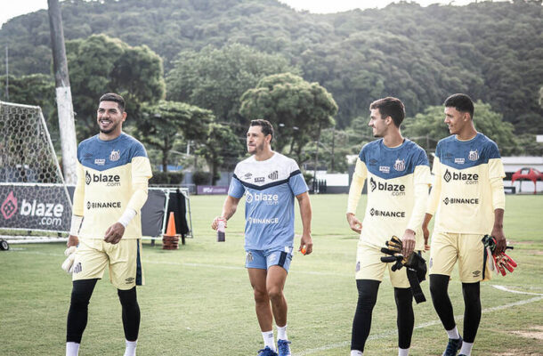 Foto: Raul Baretta/ Santos FC. - Legenda: Santos terá jogo-treino nesta semana