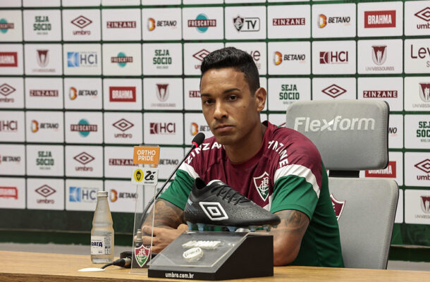 - Foto: Lucas Merçon/Fluminense - Legenda: Antônio Carlos é um dos reforços do fluminense para esta temporada 