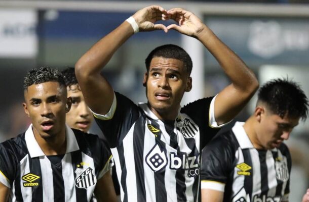 Foto: Divulgação/Santos - Legenda: Santos Sub-20