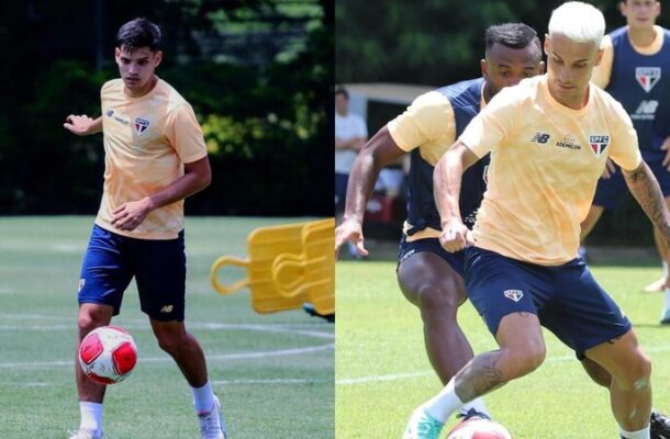 Foto: Divulgação / São Paulo - Legenda: São Paulo tem todos os reforços à disposição