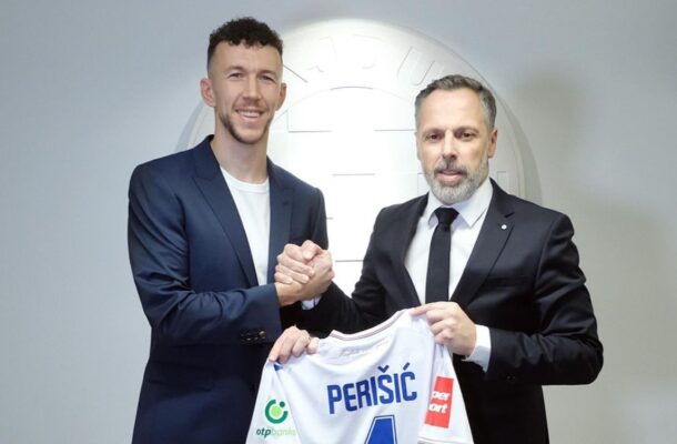 Foto: Divulgação/HNK Hajduk Split - Legenda: Perisic assina contrato até o fim da temporada 