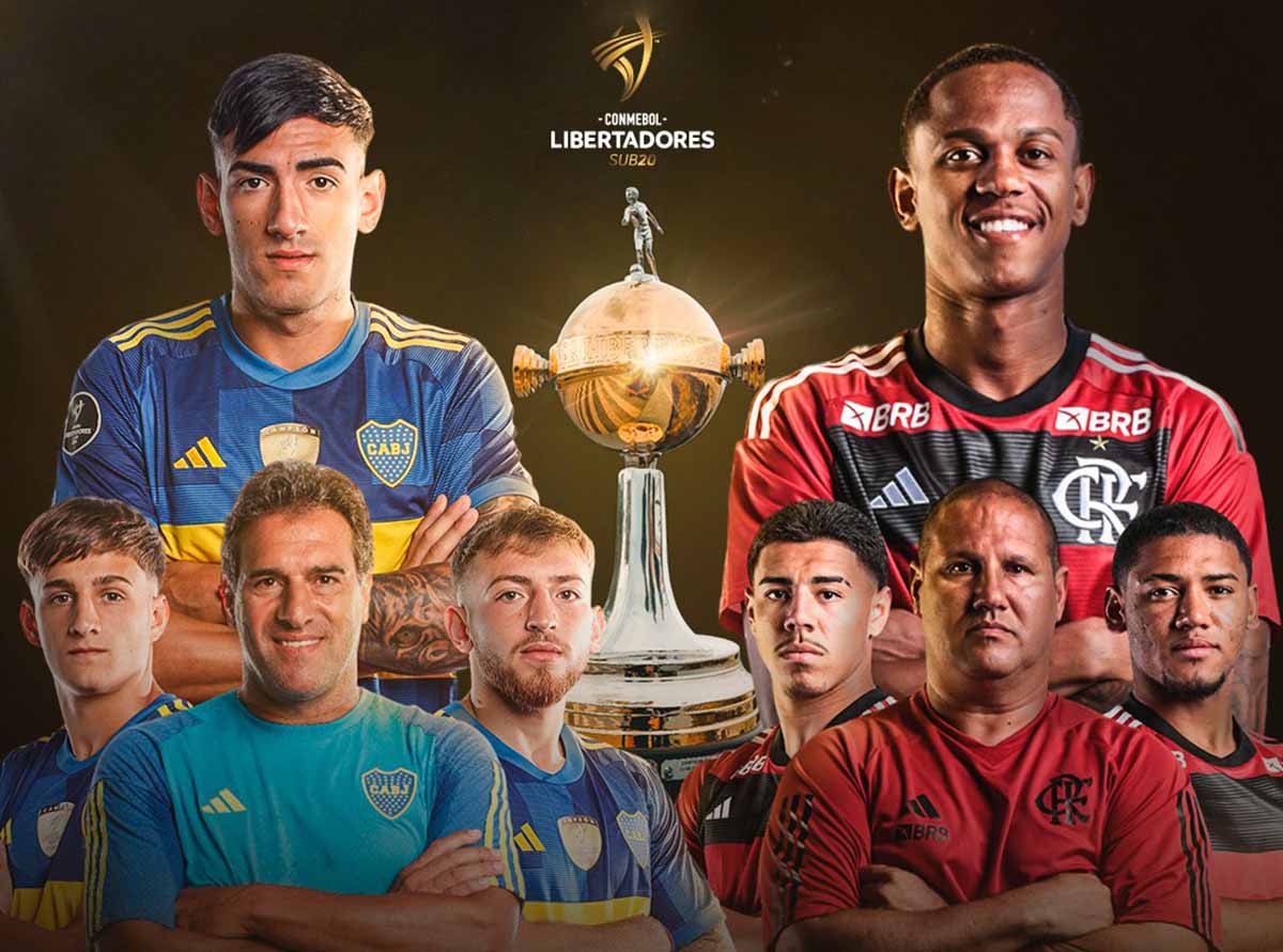 Boca Juniors x Flamengo, final da Libertadores sub20 onde assistir