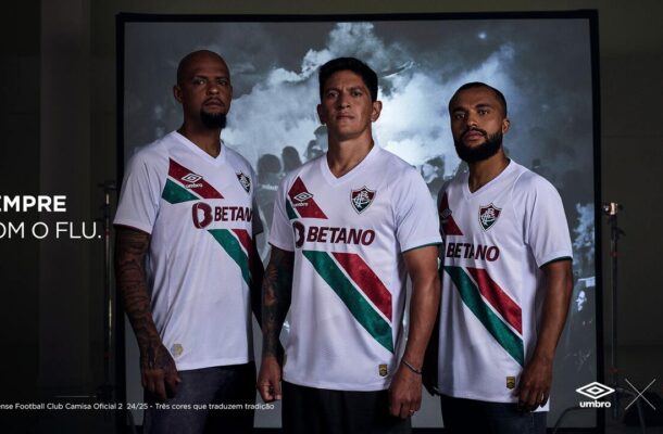 Fluminense lança nova camisa branca: veja outros uniformes de gigantes brasileiros para 2024 - Foto: Divulgação/Fluminense