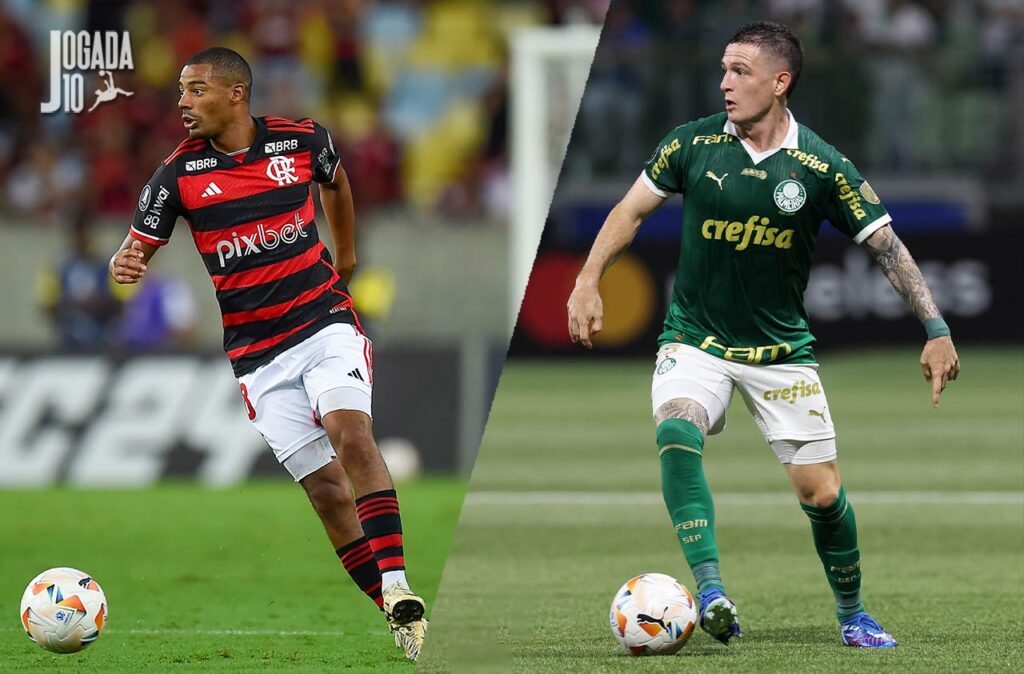 Palmeiras e Flamengo se enfrentam no Brasileirão