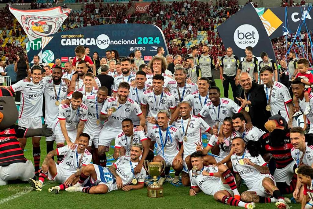 Flamengo é campeão do Campeonato Carioca de 2024