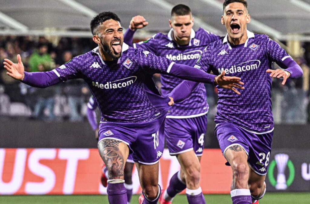 Fiorentina está classificada para semifinal da Uefa Conference League