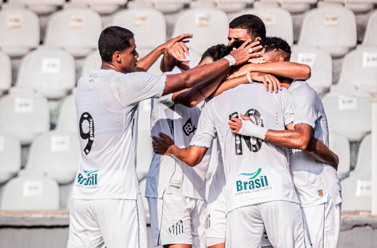 Miguelito marca, e Santos vira sobre o Fluminense no BR sub-20