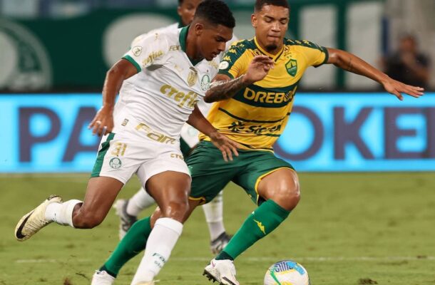 Atuações do Palmeiras contra o Cuiabá: Estevão animou a torcida - Cesar Greco/Palmeiras